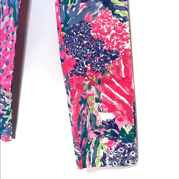 Lilly Pulitzer Callahan Chino Pants Jeans SZ 2 - Picture 7 of 8